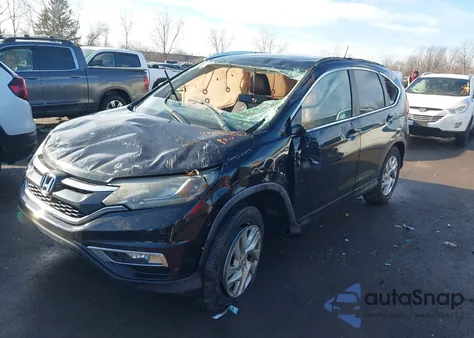 2015 Honda Cr-V Ex-L from USA, damaged, VIN 5J6RM4H77FL049461